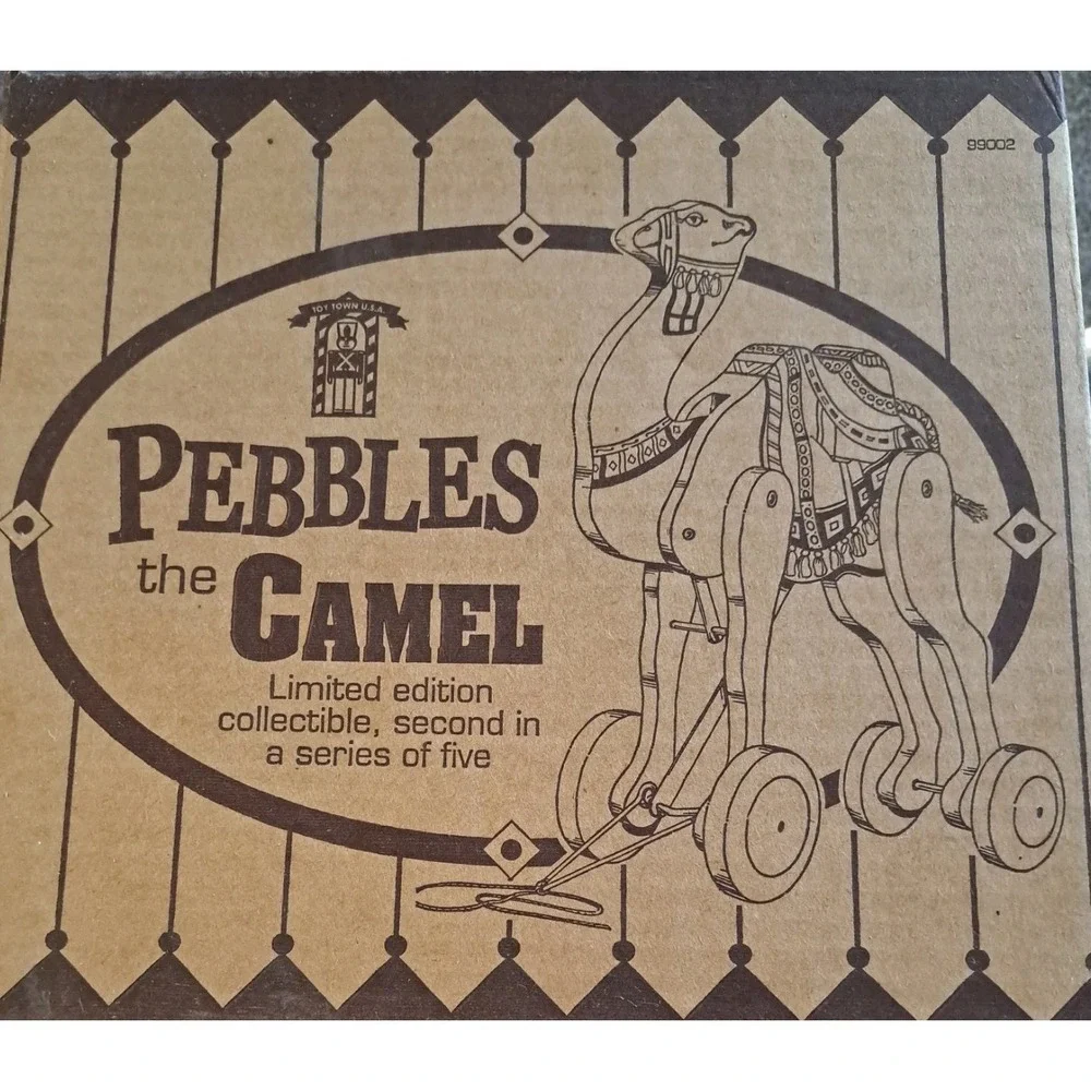Fisher Price Toy Town Buffalo Zoo Pebbles the Camel Limited Edition TOYFEST1999